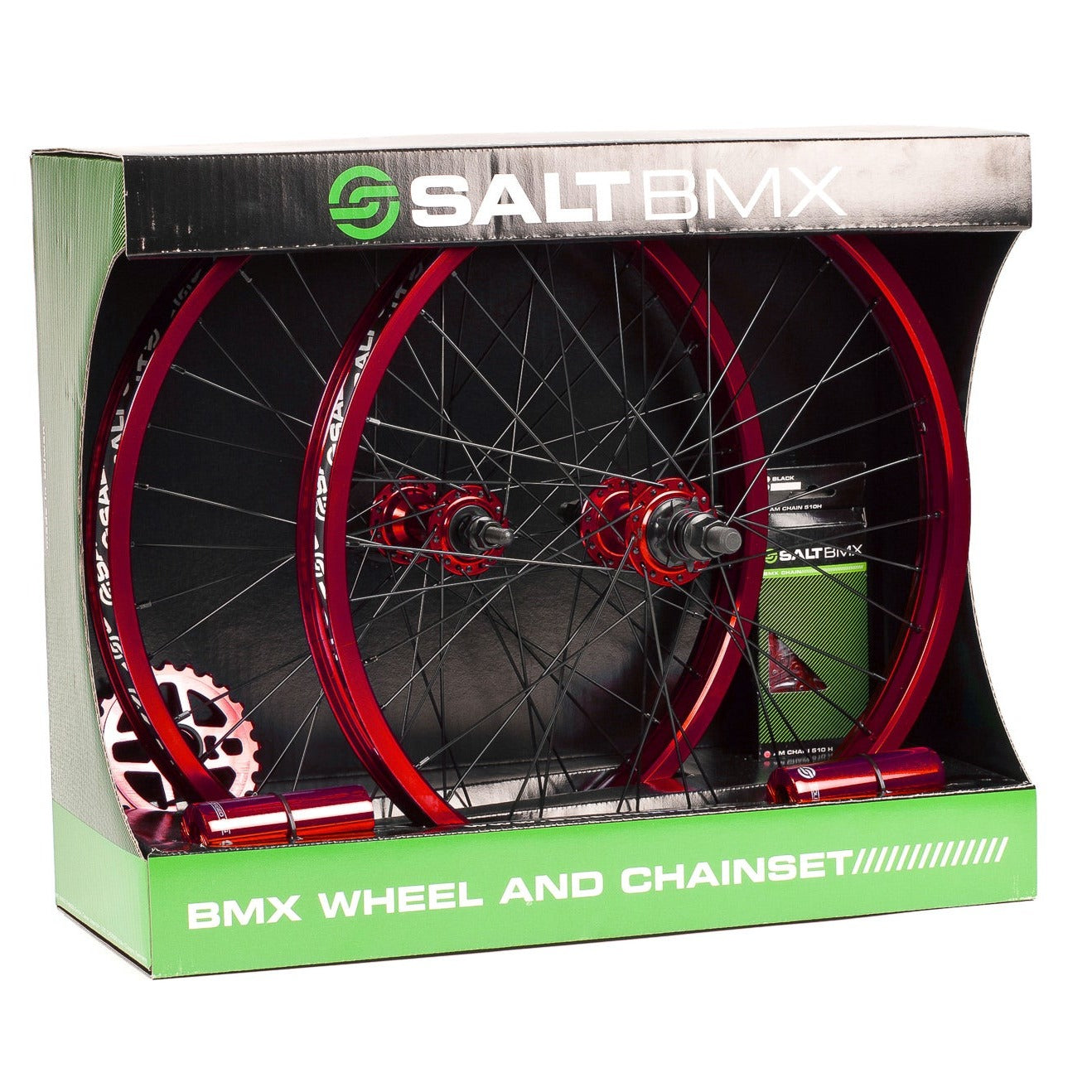 VALON Wheel & Chain Set - Salt BMX Parts VALON Wheel & Chain Set - Salt BMX Parts