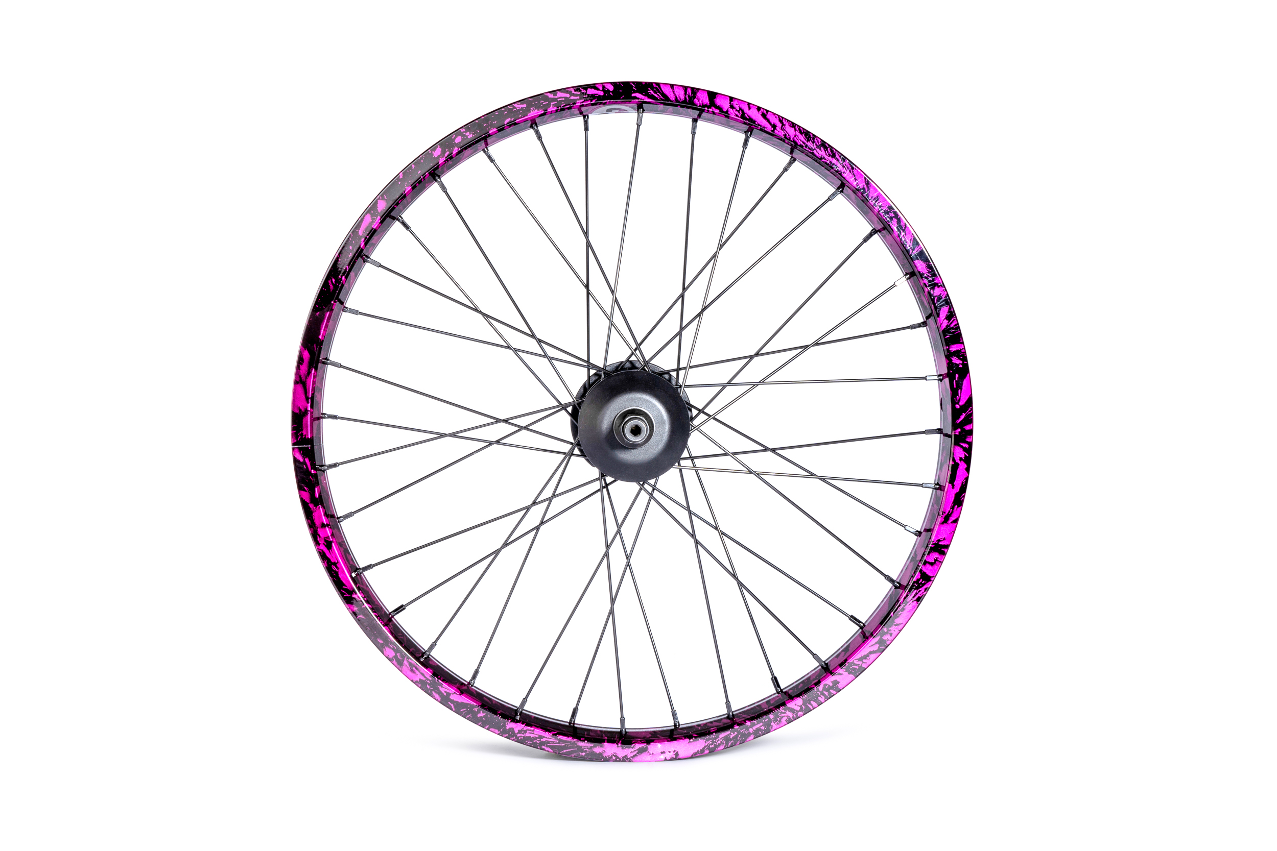 Salt EVEREST FC Rear Wheel Purple Splatter