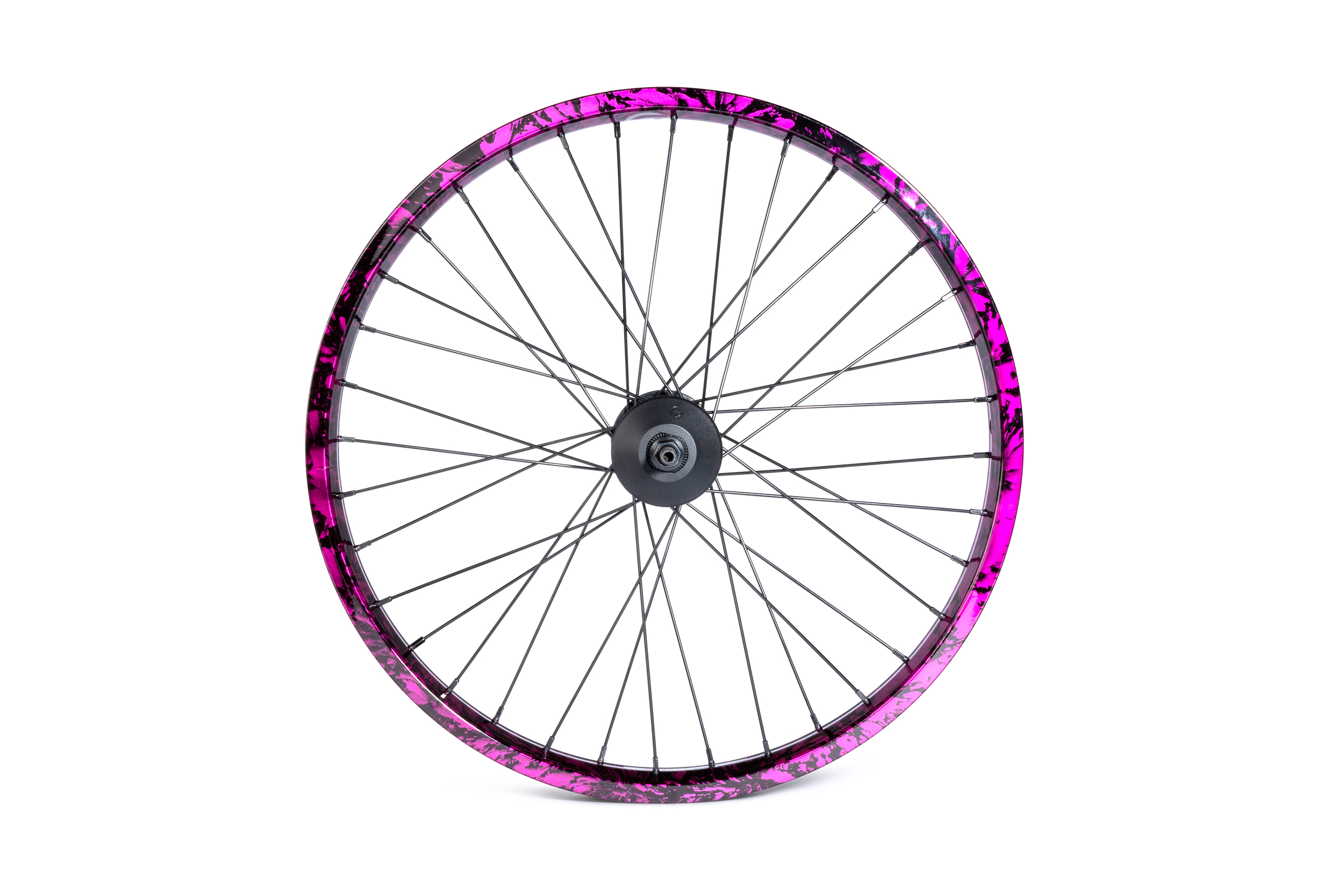 Salt EX Front Wheel Purple Splatter