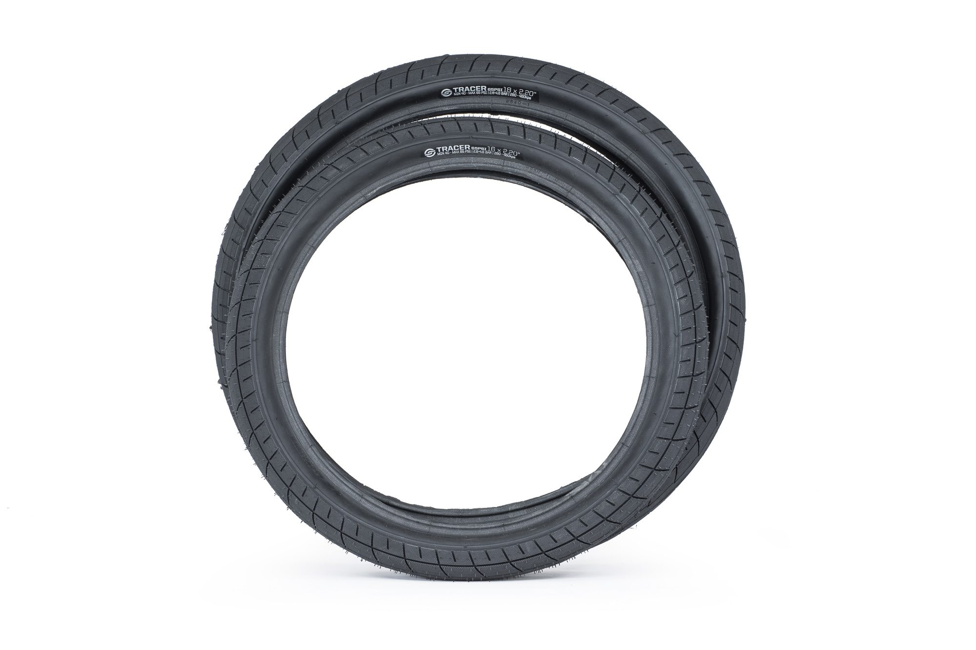 20 x 2.35 - Black Salt Tracer BMX Tire